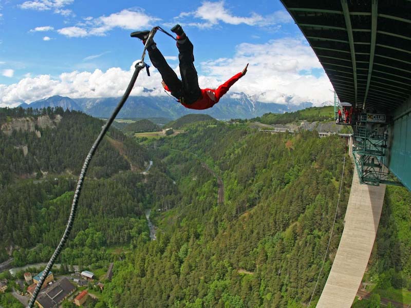 Bunjee jumping location