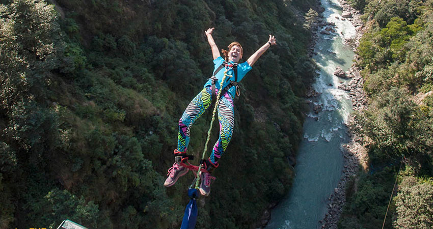 nepal bunjee jumping location