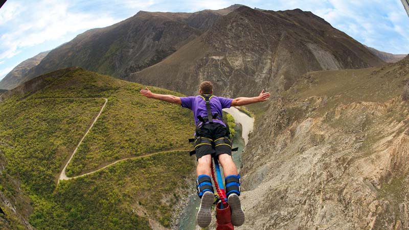 Nevis bunjee jumping