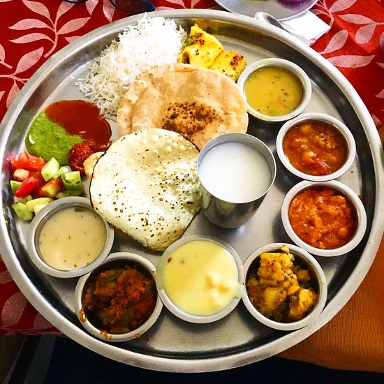 Udaipur places to eat - Natraj HALL
